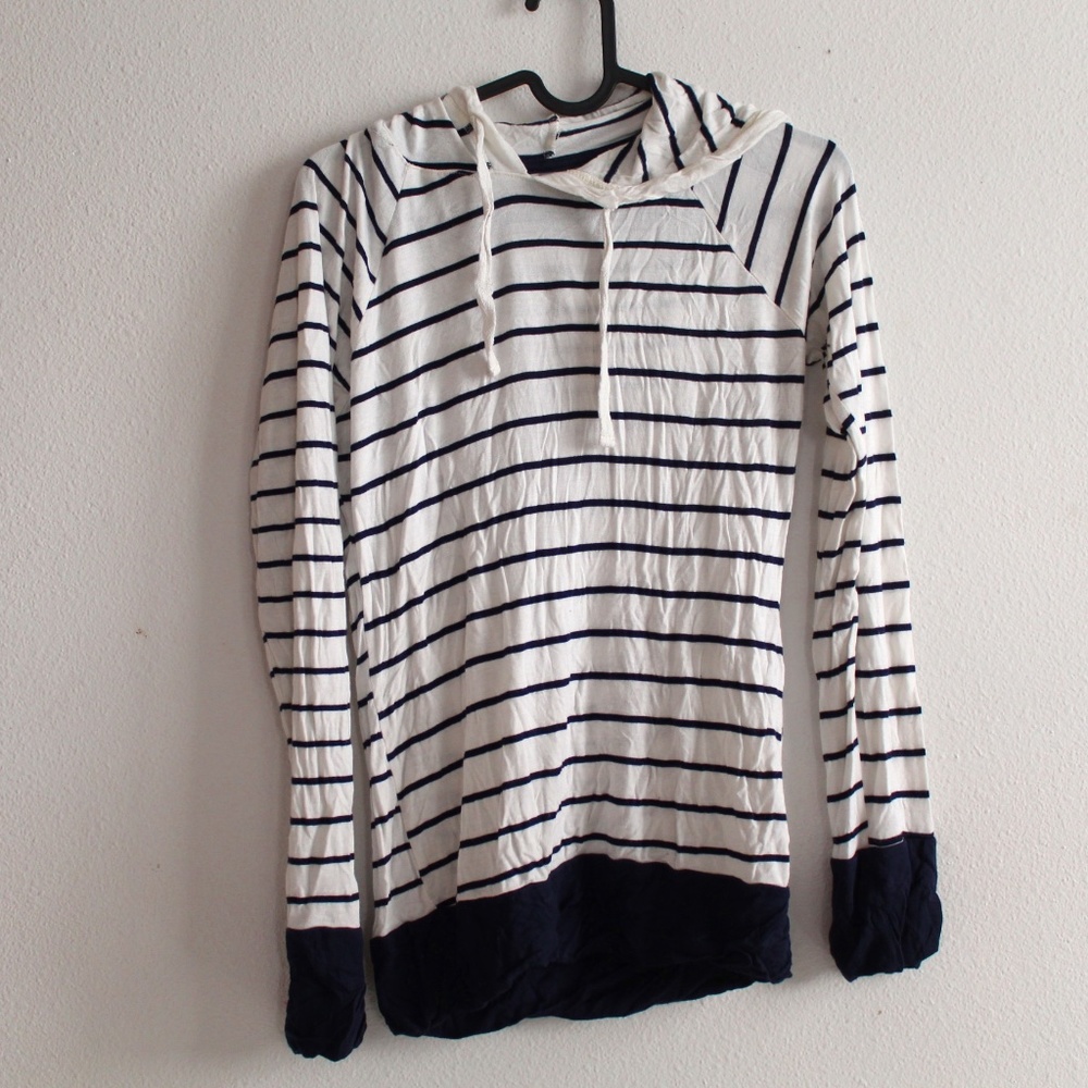 Long Sleeve Hooded Tee